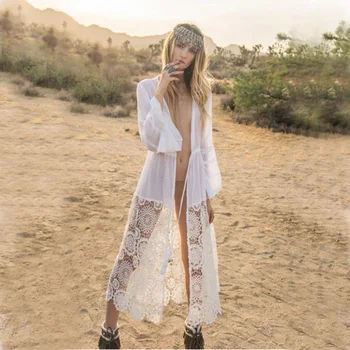 Beach Beachwear Saida De Praia Summer Cape On The Dress Tunic Pareo Swimwear May Female Popular Lace Stitching Outer Garment
Beach Beachwear Saida De Praia Summer Cape On The Dress Tunic Pareo Swimwear May Female Popular Lace Stitching Outer Garment