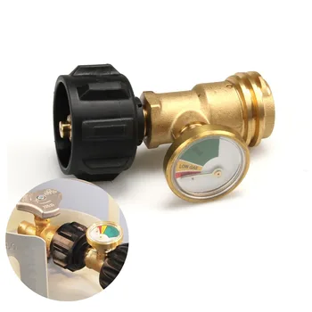 Super Flow Safety Shut-Off Propane Tank Brass Adapter W/ Pressure Meter Gauge 4 Master LP Gas Grill BBQ RV
Super Flow Safety Shut-Off Propane Tank Brass Adapter W/ Pressure Meter Gauge 4 Master LP Gas Grill BBQ RV