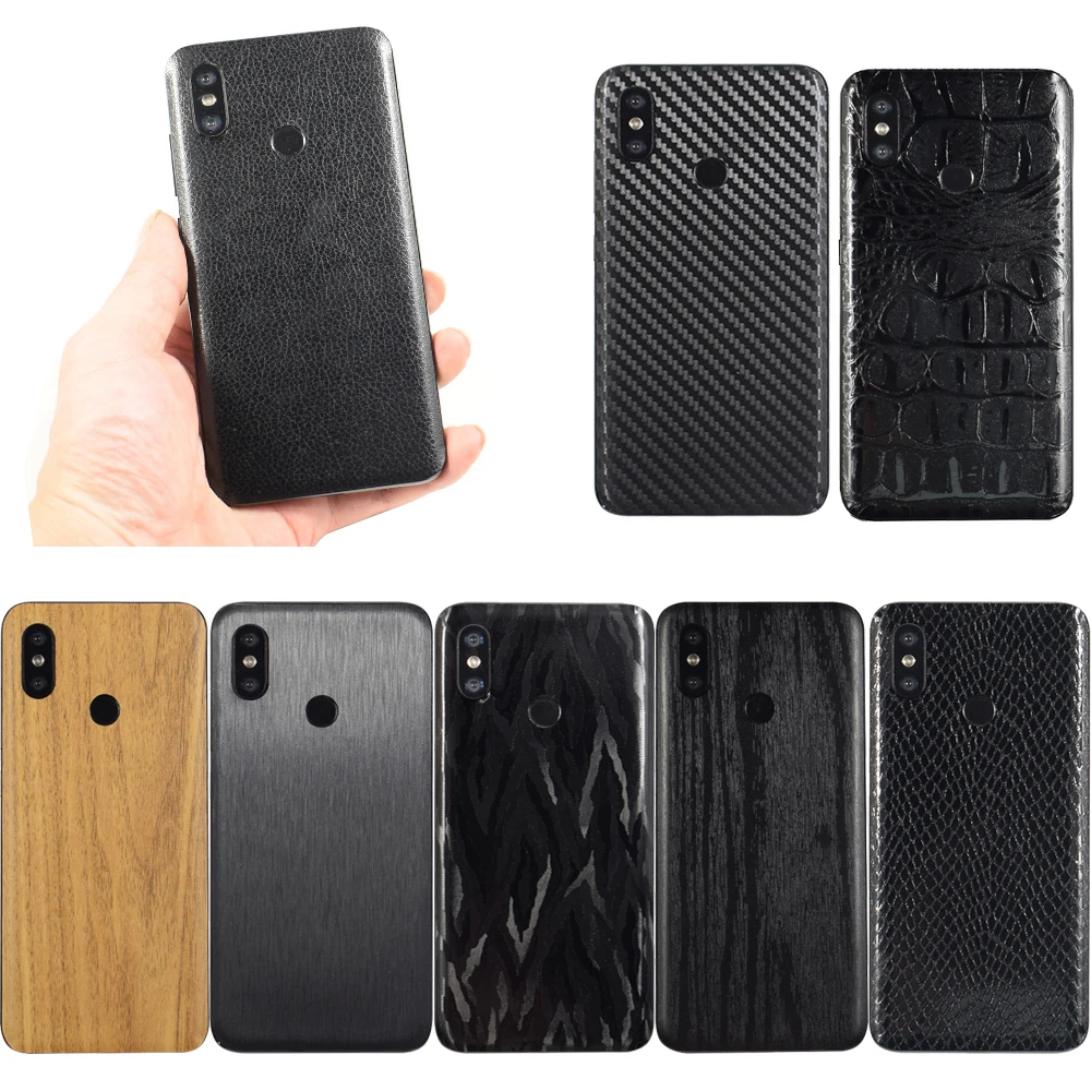 3D Carbon Fiber /Leather/Wood Skins Protective Phone Back Cover Sticker For XIAOMI Mi9 MIX3 Mi8 SE Redmi 6 Pro 5 Plus Note 7
3D Carbon Fiber /Leather/Wood Skins Protective Phone Back Cover Sticker For XIAOMI Mi9 MIX3 Mi8 SE Redmi 6 Pro 5 Plus Note 7
