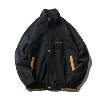 Men Jackets For Men Black Collar jacket Collar Outerwear jean jacket men Slim Fit Casual With Pockets
Men Jackets For Men Black Collar jacket Collar Outerwear jean jacket men Slim Fit Casual With Pockets