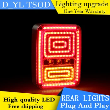 Car Styling Tail Lamp for jeep Wrangler 1996-2015 Tail Lights Wrangler LED Rear Light Tail Lamp DRL+Brake+Park+Signal Stop light
Car Styling Tail Lamp for jeep Wrangler 1996-2015 Tail Lights Wrangler LED Rear Light Tail Lamp DRL+Brake+Park+Signal Stop light