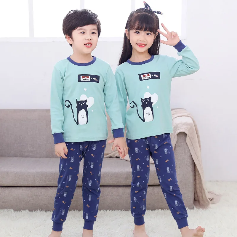 NEW Kids Sleepwear Baby Girls Clothes 2pcs T-shirt+pant Pajamas Set Children's Winter Sleep Night Clothing Sets Cotton Pijamas
NEW Kids Sleepwear Baby Girls Clothes 2pcs T-shirt+pant Pajamas Set Children's Winter Sleep Night Clothing Sets Cotton Pijamas