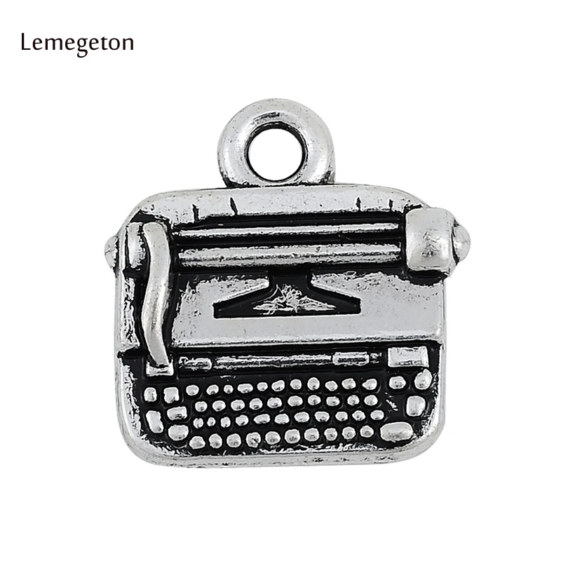 Lemegeton 15pcs Fashion Typewriter Shaped Women Charm For DIY Key chain Jewelry Making
Lemegeton 15pcs Fashion Typewriter Shaped Women Charm For DIY Key chain Jewelry Making