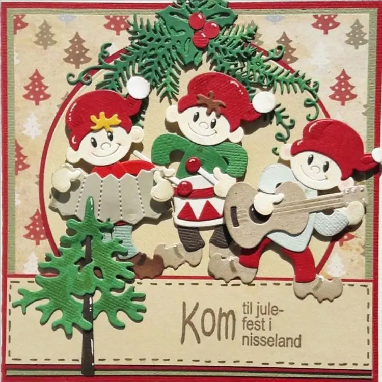 1 Pack Christmas Band Scrapbooking Stell Cutting Dies Cartoon Cut Stamp DIY Gift Box Holiday Card Making Embossing Craft Die
1 Pack Christmas Band Scrapbooking Stell Cutting Dies Cartoon Cut Stamp DIY Gift Box Holiday Card Making Embossing Craft Die