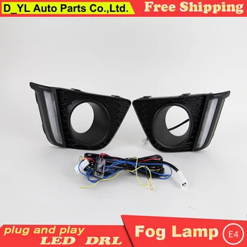 Car Styling Daytime Running Lights for Honda Fit LED DRL 2014-2015 Fit Ice Blue subsection LED Fog Light Front Lamp.
Car Styling Daytime Running Lights for Honda Fit LED DRL 2014-2015 Fit Ice Blue subsection LED Fog Light Front Lamp.