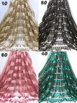 5 yards gold green african lace fabric 2019 african french lace fabric with sequins tulle lace nigerian lace fabrics for dress
5 yards gold green african lace fabric 2019 african french lace fabric with sequins tulle lace nigerian lace fabrics for dress