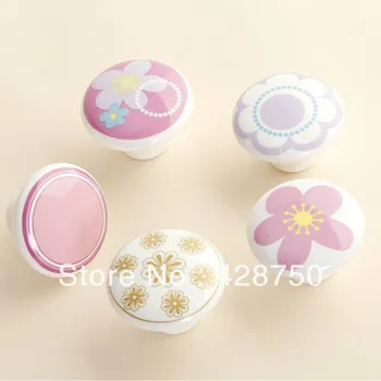 38mm Flower Ceramic Knobs Bedroom Kitchen Door Cabinet Cupboard Knob Pull Drawers Handle (Style Optional, 5 pieces/lot)
38mm Flower Ceramic Knobs Bedroom Kitchen Door Cabinet Cupboard Knob Pull Drawers Handle (Style Optional, 5 pieces/lot)