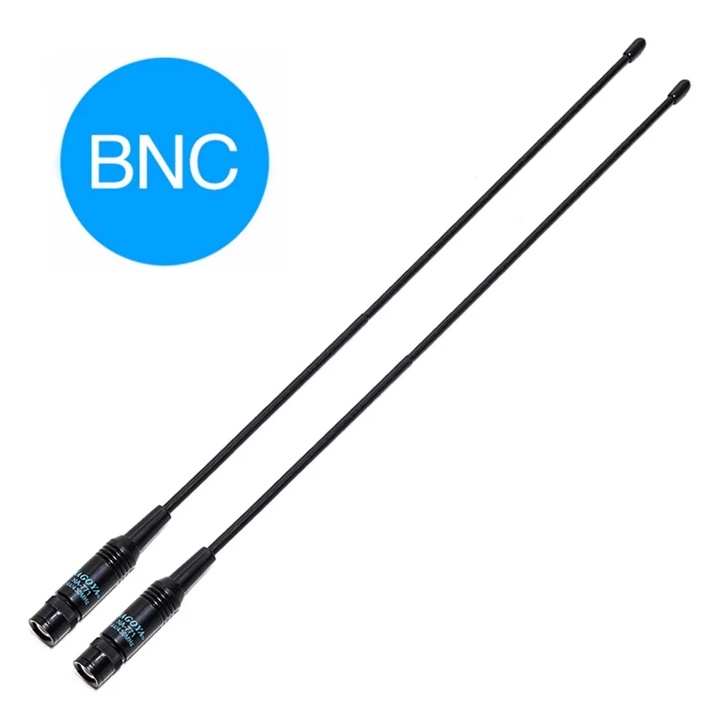 2 шт. двухдиапазонная антенна Nagoya NA 771 BNC U/V 144/430 МГц для раций YAESU ICOM Kenwood