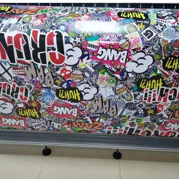 5/10/15/20/25/30m*1.52m Customized Cartoon Sticker Bomb GRAFFITI CAR STICKER BOMB WRAP SHEET DECAL VINYL DIY Full Car Decals
5/10/15/20/25/30m*1.52m Customized Cartoon Sticker Bomb GRAFFITI CAR STICKER BOMB WRAP SHEET DECAL VINYL DIY Full Car Decals
