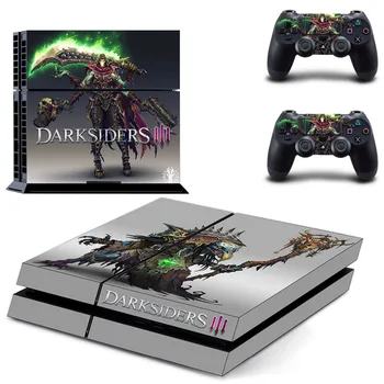 PS4 Skin Sticker For Sony PlayStation 4 Console and 2 Controllers PS4 Skin Sticker Vinyl Decal - Darksiders 3 
PS4 Skin Sticker For Sony PlayStation 4 Console and 2 Controllers PS4 Skin Sticker Vinyl Decal - Darksiders 3