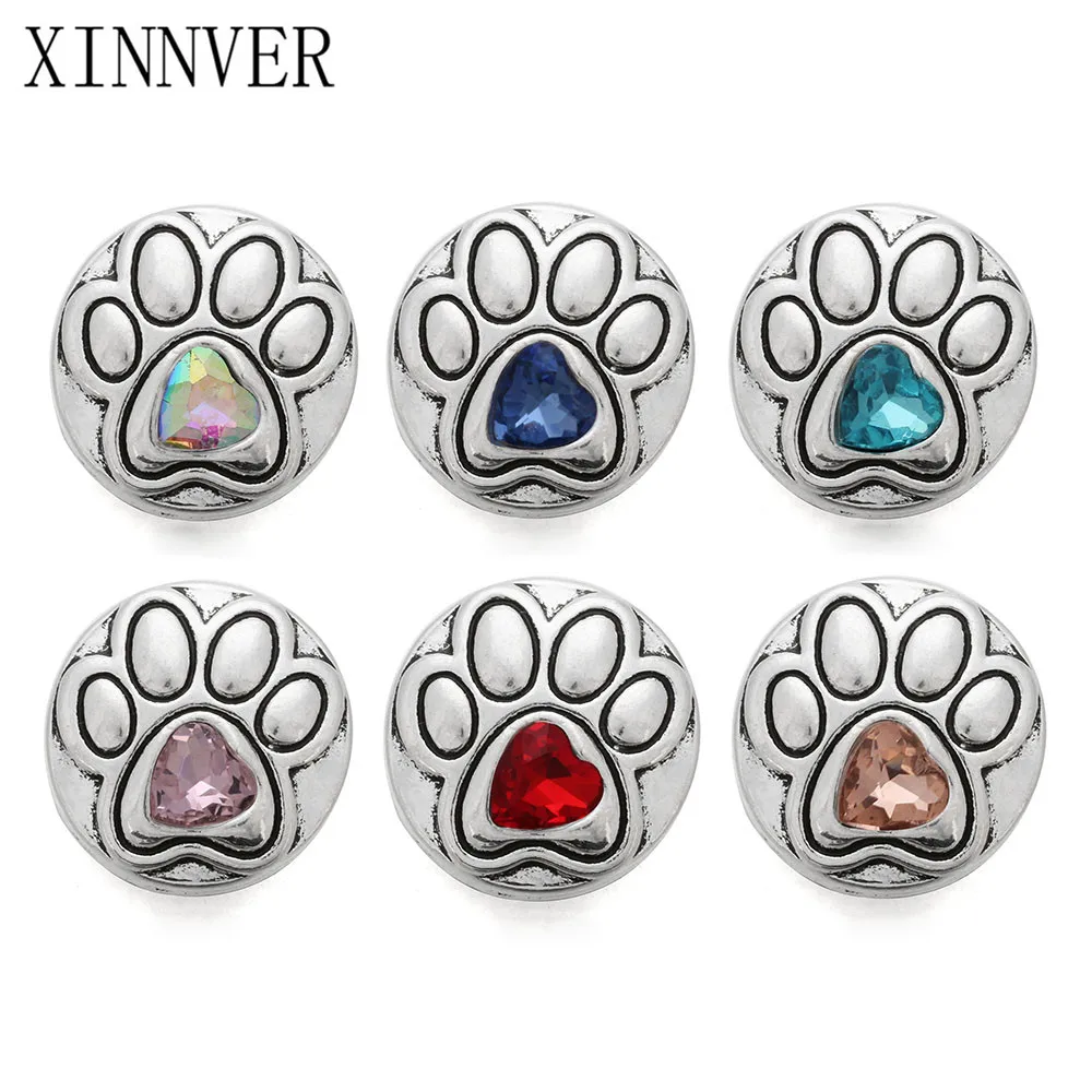10pcs/lot Heart Snaps Jewelry Paw Snap Buttons Fit 18mm Snap Bracelet Bangle for DIY Women Men Jewelry 
10pcs/lot Heart Snaps Jewelry Paw Snap Buttons Fit 18mm Snap Bracelet Bangle for DIY Women Men Jewelry