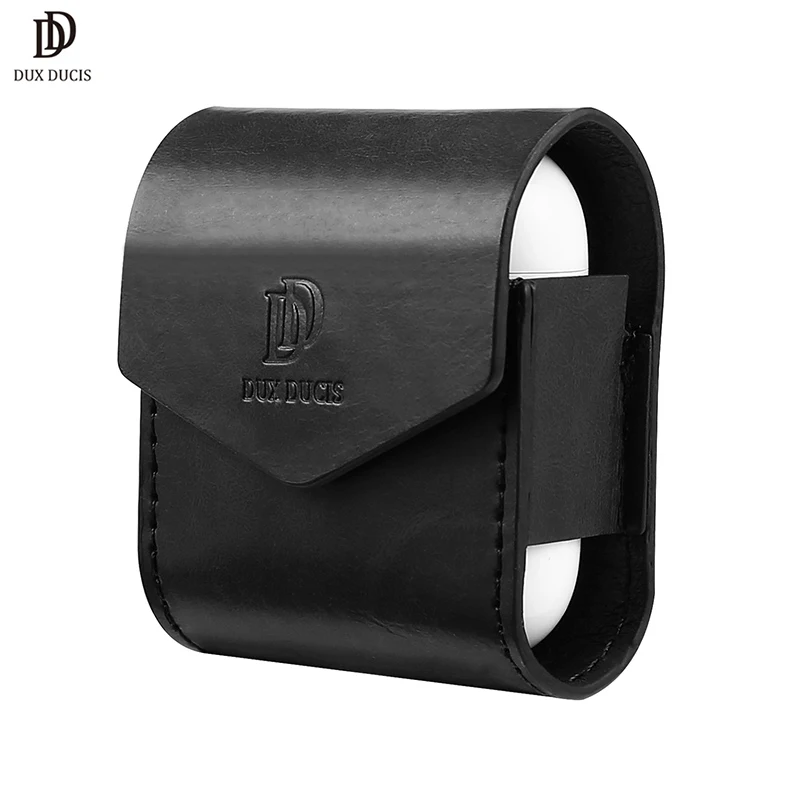 DUX DUCIS For Apple AirPods Case Luxury PU Leather Magnetic Cover For Airpods Air pods Skin Black Protective Case Pouch Funda
DUX DUCIS For Apple AirPods Case Luxury PU Leather Magnetic Cover For Airpods Air pods Skin Black Protective Case Pouch Funda