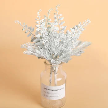 6pcs Artificial White Flowers DIY Scrapbooking Small Bouquet Ferns Fake Plants Faux Grass for Home Wedding Christmas Decoration
6pcs Artificial White Flowers DIY Scrapbooking Small Bouquet Ferns Fake Plants Faux Grass for Home Wedding Christmas Decoration