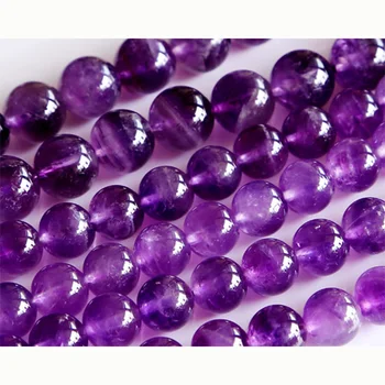 Wholesale Natural A Grade Amethyst Purple Crystal Round Loose Stone Beads 3-18mm Fit Jewelry DIY Necklaces or Bracelets15" 02890
Wholesale Natural A Grade Amethyst Purple Crystal Round Loose Stone Beads 3-18mm Fit Jewelry DIY Necklaces or Bracelets15" 02890