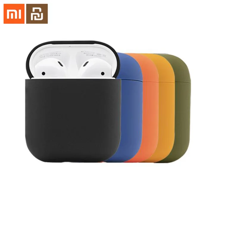 Original xiaomi mijia Apple AirPods Headphone Case Easy to Charge Silicone Bluetooth Wireless Headphone Case with Carabiner
Original xiaomi mijia Apple AirPods Headphone Case Easy to Charge Silicone Bluetooth Wireless Headphone Case with Carabiner