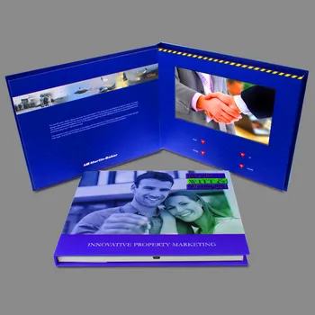 custom made hardcover 7inch Screen Brochure Universal Video Greeting Cards Fashion Design Video Advertising Cards
custom made hardcover 7inch Screen Brochure Universal Video Greeting Cards Fashion Design Video Advertising Cards
