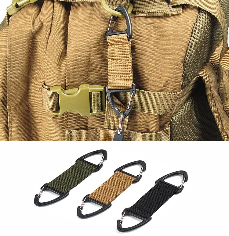 New 1pc Multipurpose Outdoor Triangle-Ring Locking Hanging Hook Tactical Link Snap Keychain NO1
New 1pc Multipurpose Outdoor Triangle-Ring Locking Hanging Hook Tactical Link Snap Keychain NO1