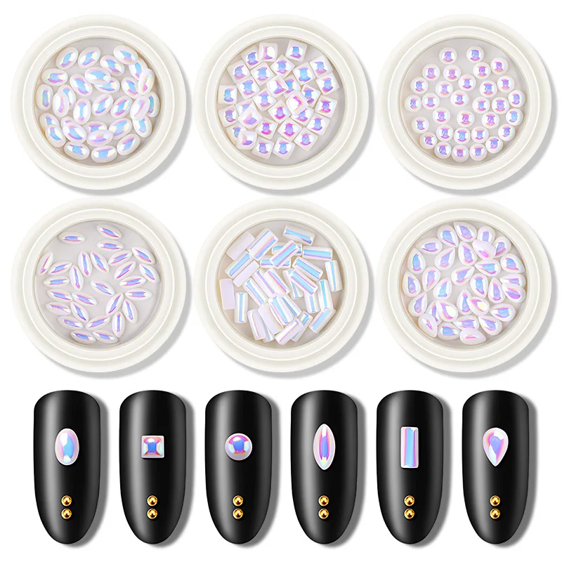 1 Box CNail Gems Rhinestone for Nail Art Glass Geometry Blossom Jewelry Diamond Nail Stone Manicure Decoration
1 Box CNail Gems Rhinestone for Nail Art Glass Geometry Blossom Jewelry Diamond Nail Stone Manicure Decoration