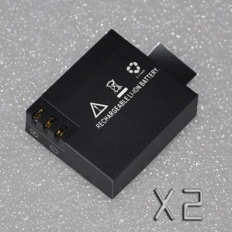 4pcs 3.7V 900mah li-ion battery rechargeable lithium cell replace for SJCAM action camera Go pro SJ4000 SJ5000 SJ6000 | Электроника