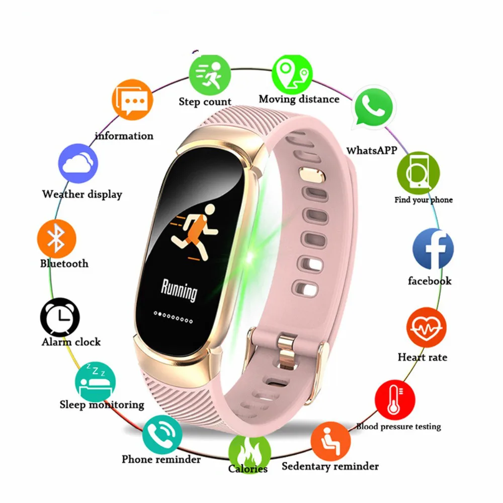 Women Sport Smart Watch Men IP67 Waterproof SmartWatch Heart Rate Blood Pressure Pedometer Watch Clock For Android iOS
Women Sport Smart Watch Men IP67 Waterproof SmartWatch Heart Rate Blood Pressure Pedometer Watch Clock For Android iOS