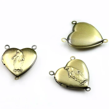 DIY jewelry accessories 2pcs Wholesale ANTIQUE BRONZE 20mm Heart-Shaped Photo Locket Frame Charm&Pendant Necklace Findings
DIY jewelry accessories 2pcs Wholesale ANTIQUE BRONZE 20mm Heart-Shaped Photo Locket Frame Charm&Pendant Necklace Findings