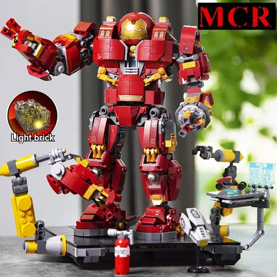 NEW Hulkbuster Ironman mini Figure Building blocks 1363PCS mini legoing Toys For children Action figure birthday gift NO BOX
NEW Hulkbuster Ironman mini Figure Building blocks 1363PCS mini legoing Toys For children Action figure birthday gift NO BOX