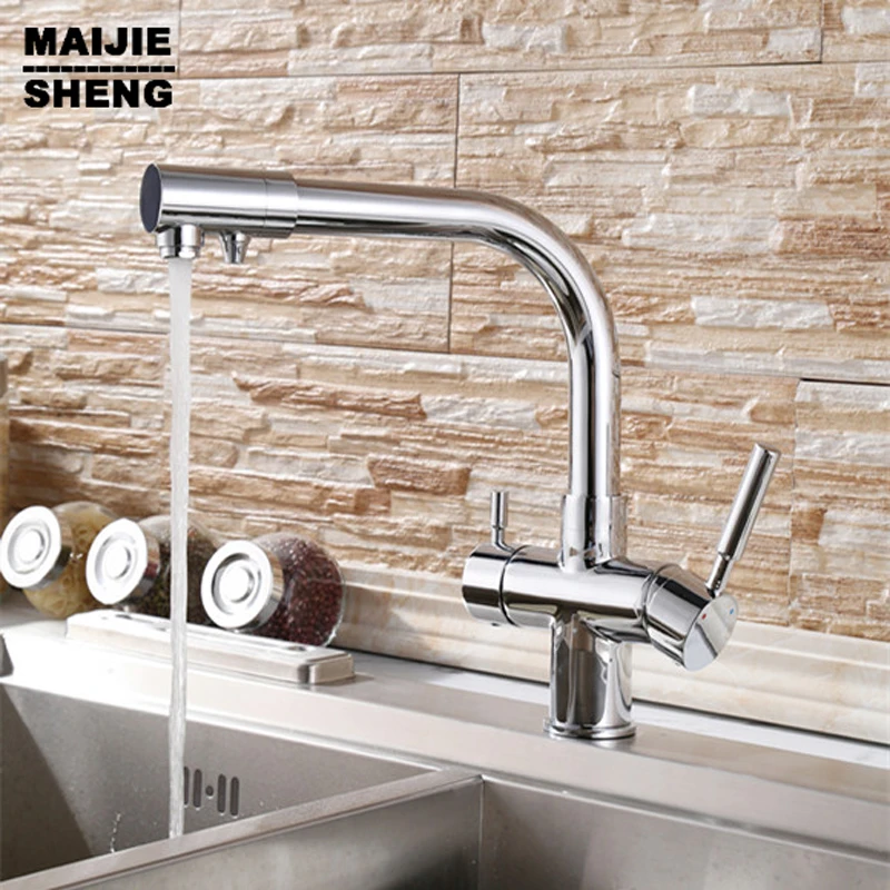 Kitchen Faucet Three Way Tap for Water Filter 2017 Double fuinction kitchen faucet 3 way filler
Kitchen Faucet Three Way Tap for Water Filter 2017 Double fuinction kitchen faucet 3 way filler