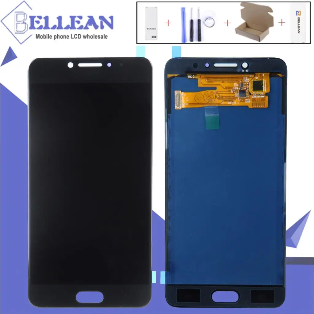 Catteny Replacement C7010 LCD For Samsung Galaxy C7 Pro LCD SM-C7010 Display With Touch Screen Digitizer Assembly Free shipping
Catteny Replacement C7010 LCD For Samsung Galaxy C7 Pro LCD SM-C7010 Display With Touch Screen Digitizer Assembly Free shipping