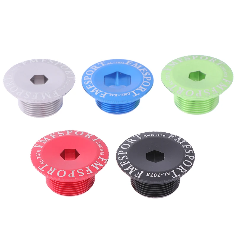 Aluminum Bike Fitting 1PC Dental Plate Cover Crank Screw Cap M18 Crankset Crank Cover
Aluminum Bike Fitting 1PC Dental Plate Cover Crank Screw Cap M18 Crankset Crank Cover
