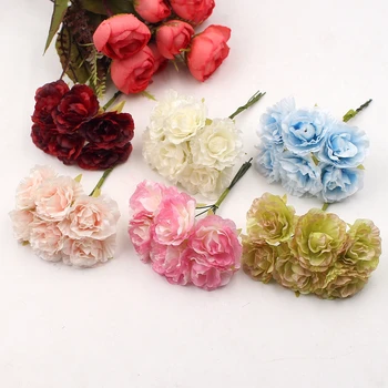 60pcs 3cm Artificial Silk Rose Bouquet Wedding Decoration DIY Wreath Collage Scissors Corsage Craft Simulation Fake Flower 
60pcs 3cm Artificial Silk Rose Bouquet Wedding Decoration DIY Wreath Collage Scissors Corsage Craft Simulation Fake Flower
