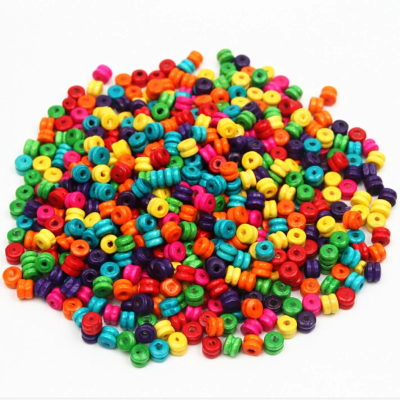 DIY 250pcs 7.5x5.5mm Multicolor Wood Spacer Beads Wooden Beads For Jewelry Making
DIY 250pcs 7.5x5.5mm Multicolor Wood Spacer Beads Wooden Beads For Jewelry Making