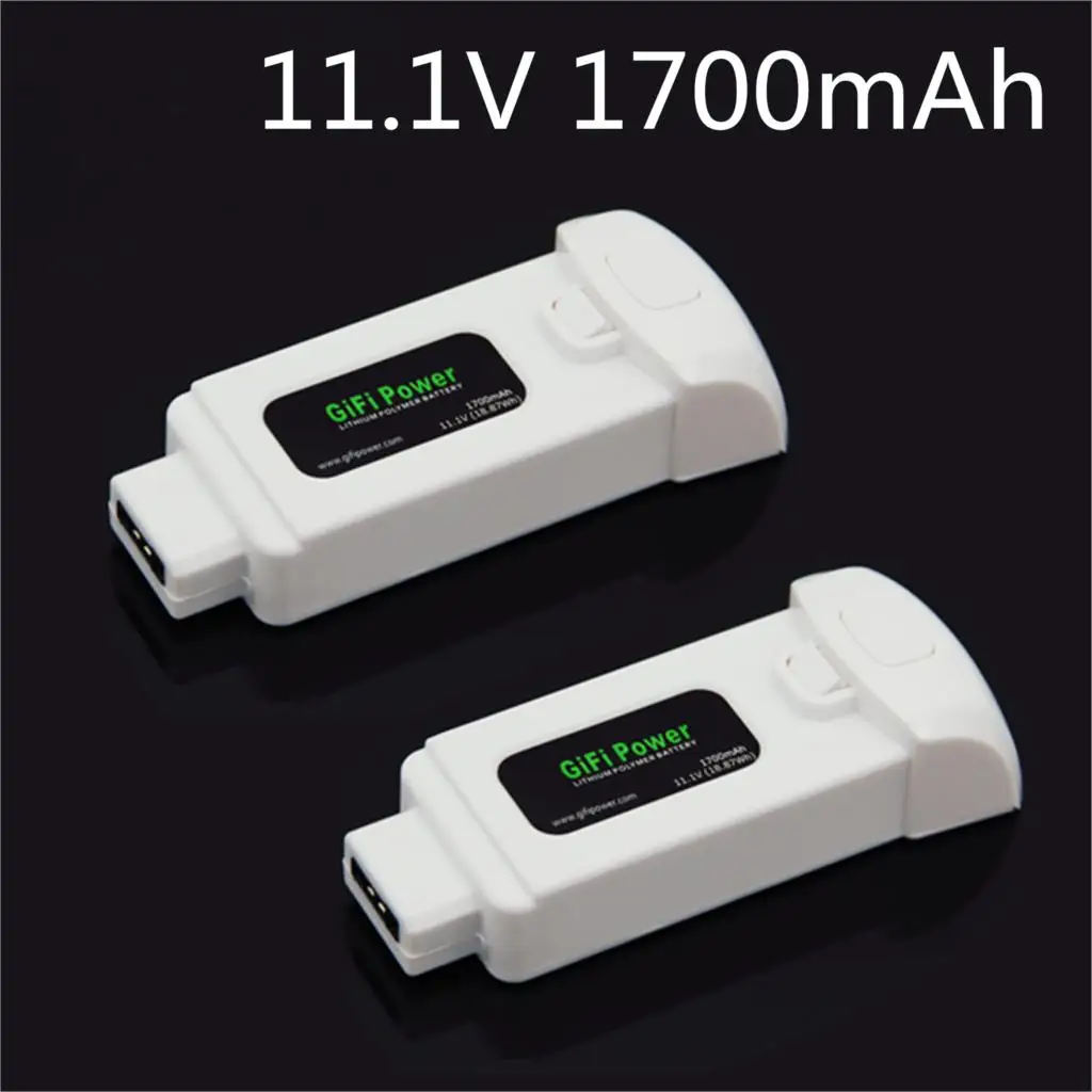 2 Pcs/Pack 11.1V 1700mAh 18.87Wh Lipo Battery for Yuneec Breeze Flying Camera Drone Extra Replacement Power
2 Pcs/Pack 11.1V 1700mAh 18.87Wh Lipo Battery for Yuneec Breeze Flying Camera Drone Extra Replacement Power