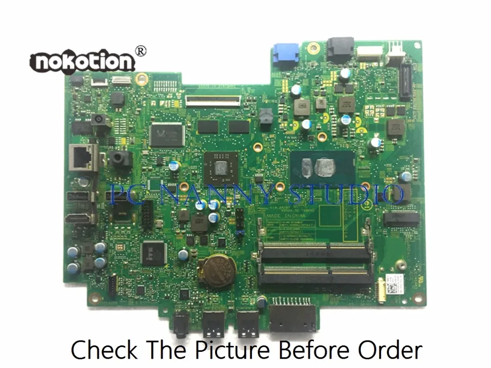 PCNANNY 026129 for Dell Inspiron 24 3459 laptop motherboard I5-6200U DDR3L 14091-1A tested
PCNANNY 026129 for Dell Inspiron 24 3459 laptop motherboard I5-6200U DDR3L 14091-1A tested