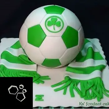Plastic Soccer Ball Sugarcraft Footbal Cake Mold Fondant Cutter Fondant Mold Cake Decorating Tools Fondant Sugarcraft Bakeware
Plastic Soccer Ball Sugarcraft Footbal Cake Mold Fondant Cutter Fondant Mold Cake Decorating Tools Fondant Sugarcraft Bakeware