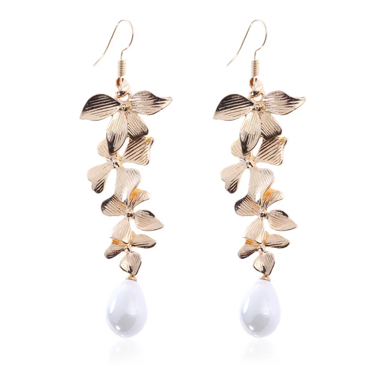 G.YCX Gold Color Flower Round Drop Natural Freshwater Pearls Earrings Baroque Hanging Pearl Wedding Earrings for Women Gifts
G.YCX Gold Color Flower Round Drop Natural Freshwater Pearls Earrings Baroque Hanging Pearl Wedding Earrings for Women Gifts