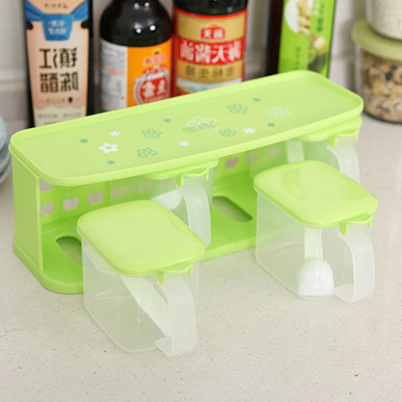Plastic Spice Jar Stocked Drawer Type 4 Grid Chopsticks Storage Seasoning Box With Spoon Boxes Spices Fashion Storage Jar
Plastic Spice Jar Stocked Drawer Type 4 Grid Chopsticks Storage Seasoning Box With Spoon Boxes Spices Fashion Storage Jar