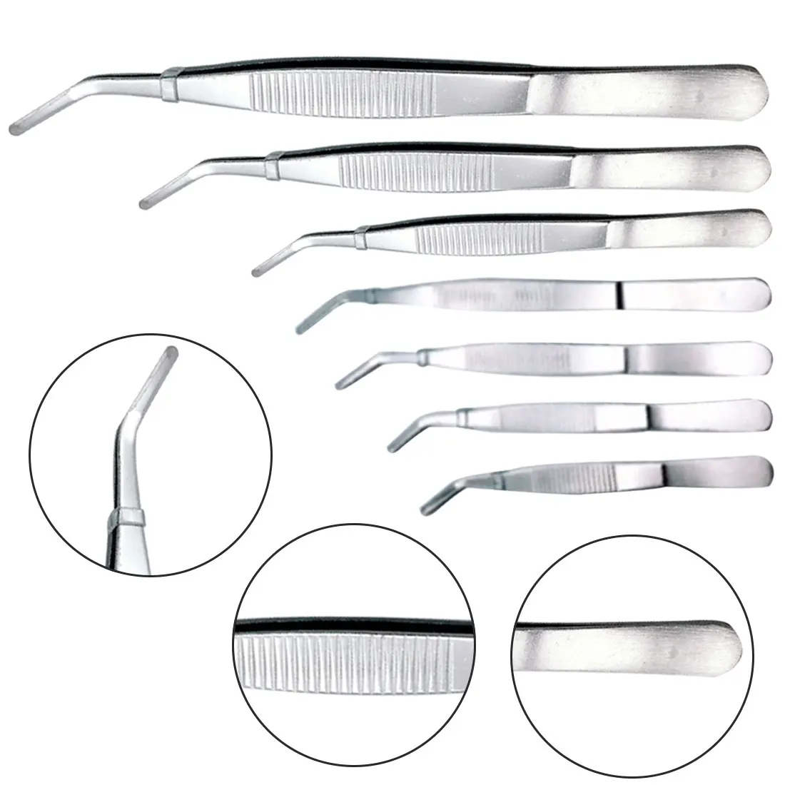 Outdoor Elbow Tweezers 12.5-30CM Stainless Steel Elbow Medical Tweezers First Aid Kit Accessories Surgery Tweezers
Outdoor Elbow Tweezers 12.5-30CM Stainless Steel Elbow Medical Tweezers First Aid Kit Accessories Surgery Tweezers