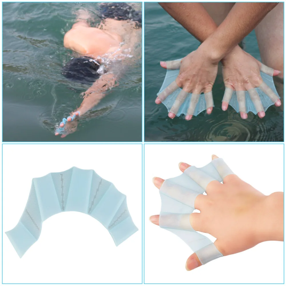 1 Pair Silicone Swimming Hand Fins Flippers Palm Finger Webbed Gloves Paddle Hot Sale
1 Pair Silicone Swimming Hand Fins Flippers Palm Finger Webbed Gloves Paddle Hot Sale