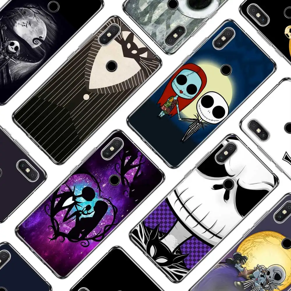 Transparent Soft Silicone Phone Cases Jack Skellington The Nightmare for Xiaomi A1 A2 8 Redmi Note 4X 4 5 6 5A 6A S2 Pro
Transparent Soft Silicone Phone Cases Jack Skellington The Nightmare for Xiaomi A1 A2 8 Redmi Note 4X 4 5 6 5A 6A S2 Pro