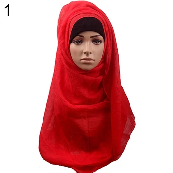 Bluelans Women's Cotton Comfortable Muslim Islamic Ramadan Hijab Long Scarf Shawl Headwear 
Bluelans Women's Cotton Comfortable Muslim Islamic Ramadan Hijab Long Scarf Shawl Headwear