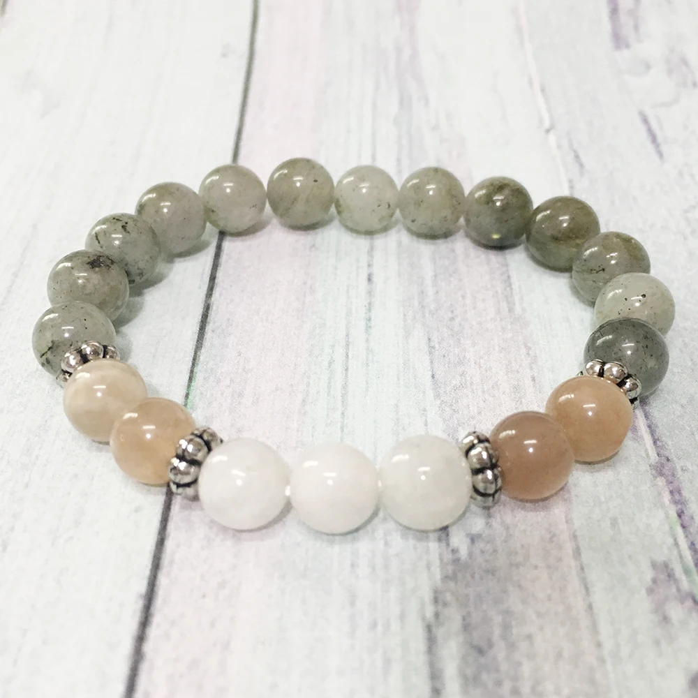 MG0366 High Quality Gemstone Bracelet for Women Trendy Moonstone Bracelet Labradorite Sun Stone Beaded Bracelet
MG0366 High Quality Gemstone Bracelet for Women Trendy Moonstone Bracelet Labradorite Sun Stone Beaded Bracelet