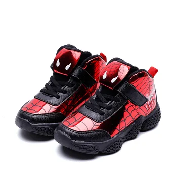 Cartoon Spiderman Kids Boys Sports Sneakers Children Glowing Kids Shoes Chaussure Enfant Girls Shoes Sport Running leather
Cartoon Spiderman Kids Boys Sports Sneakers Children Glowing Kids Shoes Chaussure Enfant Girls Shoes Sport Running leather