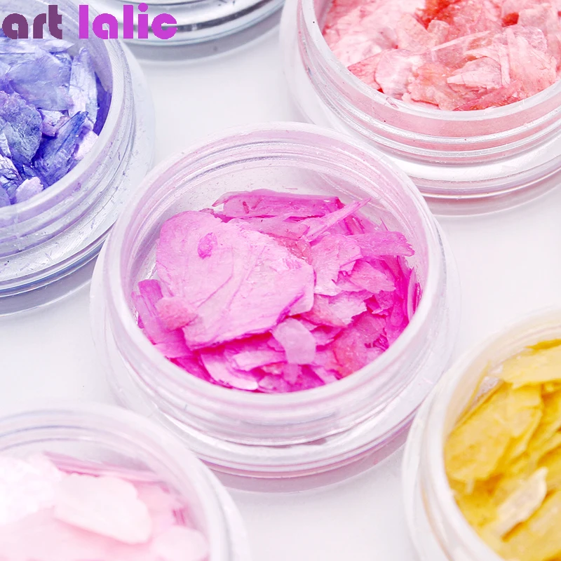 Natural 12 Colors/set Pearl Light Nail Sea Shell Slices Particle Crushed Shell Manicure Set Nail Art Glitter Decoration Tools
Natural 12 Colors/set Pearl Light Nail Sea Shell Slices Particle Crushed Shell Manicure Set Nail Art Glitter Decoration Tools