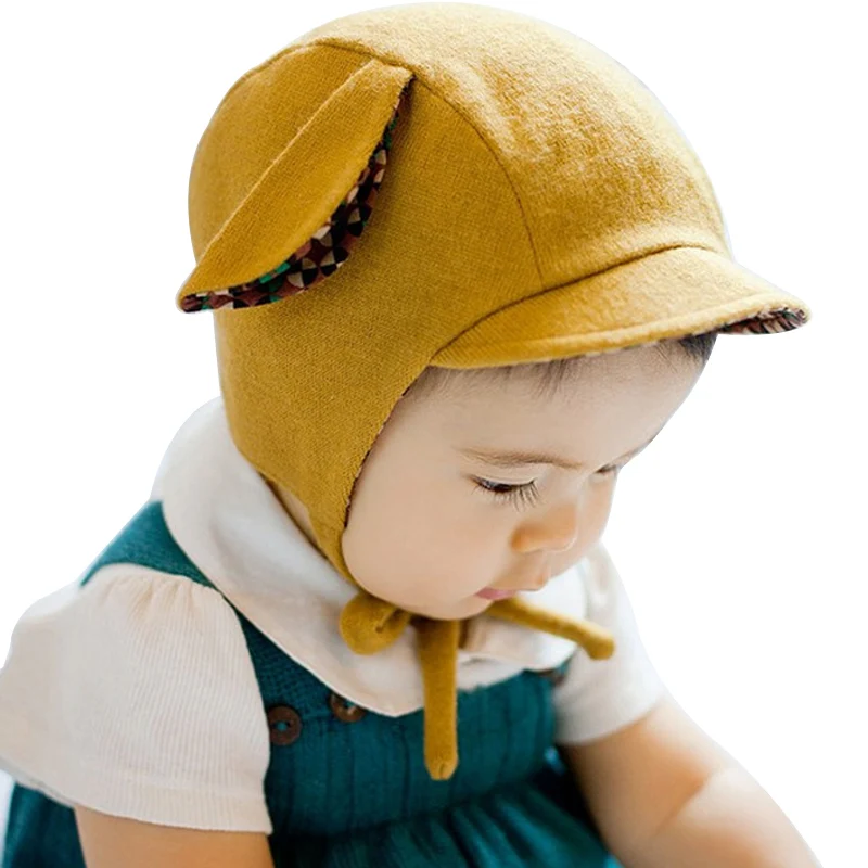 Hilenhug Baby Girl Cap Kids Bonnet Children Ear Cuff Hat for 3 to 24 Months Infant Toddler Girls Double Layer Cotton Rabbit
Hilenhug Baby Girl Cap Kids Bonnet Children Ear Cuff Hat for 3 to 24 Months Infant Toddler Girls Double Layer Cotton Rabbit