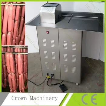 CRE52B Commercial Electric Sausage Linking Machine | Sausage Tying Machine with mechanical hand
CRE52B Commercial Electric Sausage Linking Machine | Sausage Tying Machine with mechanical hand