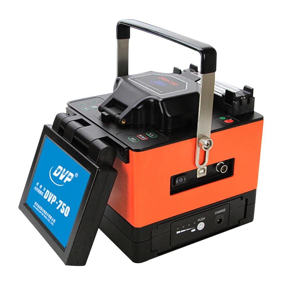 DVP-750 Multi-language FTTH Fiber Optic Splicing Machine Fusion Splicer 8s fast splicing
DVP-750 Multi-language FTTH Fiber Optic Splicing Machine Fusion Splicer 8s fast splicing