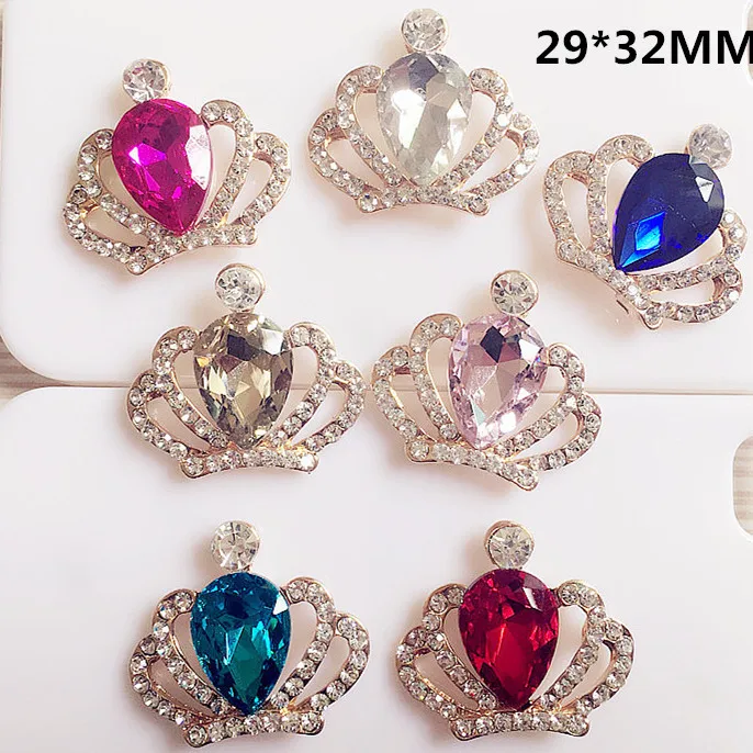 Hot Sale wholesale 20pcs/lot 29*32mm Diamond button rhinestone appliques Crystal DIY wedding hair decoration Accessories YF91
Hot Sale wholesale 20pcs/lot 29*32mm Diamond button rhinestone appliques Crystal DIY wedding hair decoration Accessories YF91