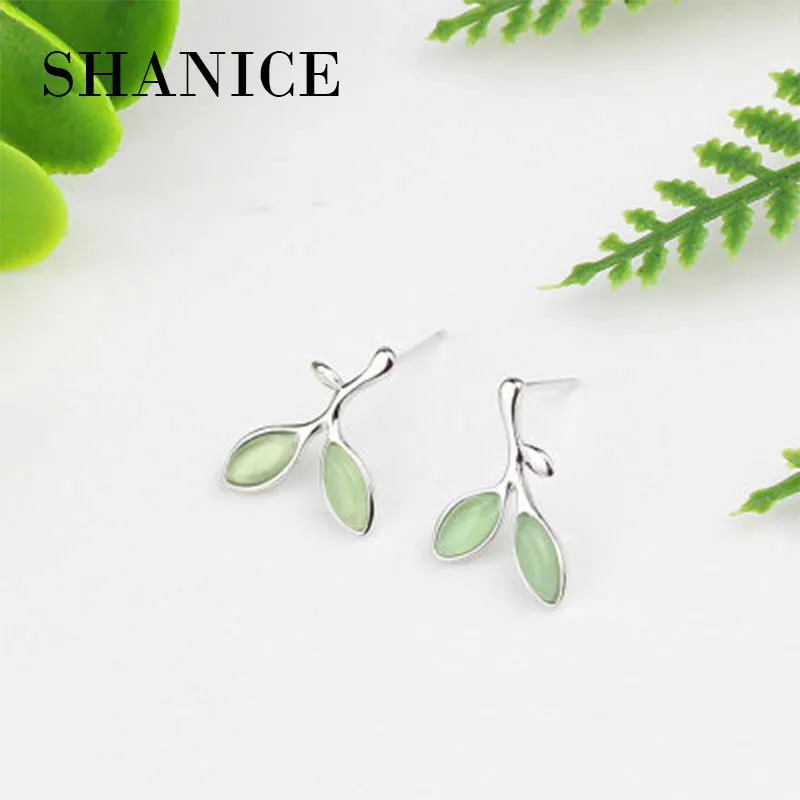 SHANICE Small Fresh 100% Real Pure 925 Sterling Silver Leave Stud Earrings Fashion Statement Cool Jewelry for Women Charms Gift
SHANICE Small Fresh 100% Real Pure 925 Sterling Silver Leave Stud Earrings Fashion Statement Cool Jewelry for Women Charms Gift
