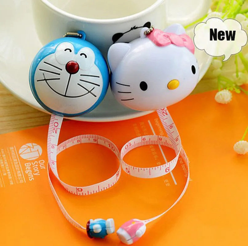 1m New Kawaii Tape Measure Mini Kartoon Robot KT Cat Image Automatic Telescopic Measuring Clothing Ruler Ect Measuring Tool
1m New Kawaii Tape Measure Mini Kartoon Robot KT Cat Image Automatic Telescopic Measuring Clothing Ruler Ect Measuring Tool