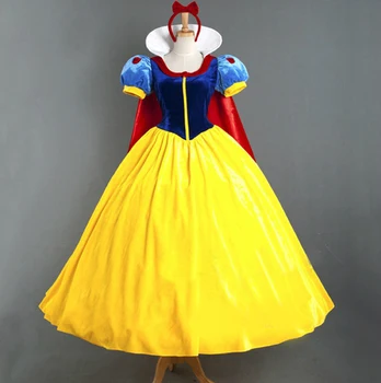 New 2017 Women Adult Snow Queen Costume Adult Snow White Custom Made Halloween Costume
New 2017 Women Adult Snow Queen Costume Adult Snow White Custom Made Halloween Costume